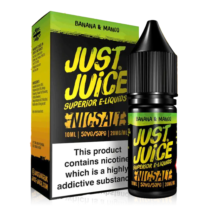 Banana Mango By Just Juice Salt 10ml