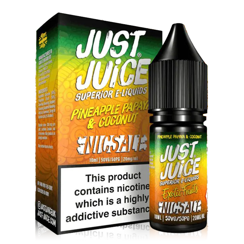 Pineapple Papaya Coconut By Just Juice Salt 10ml