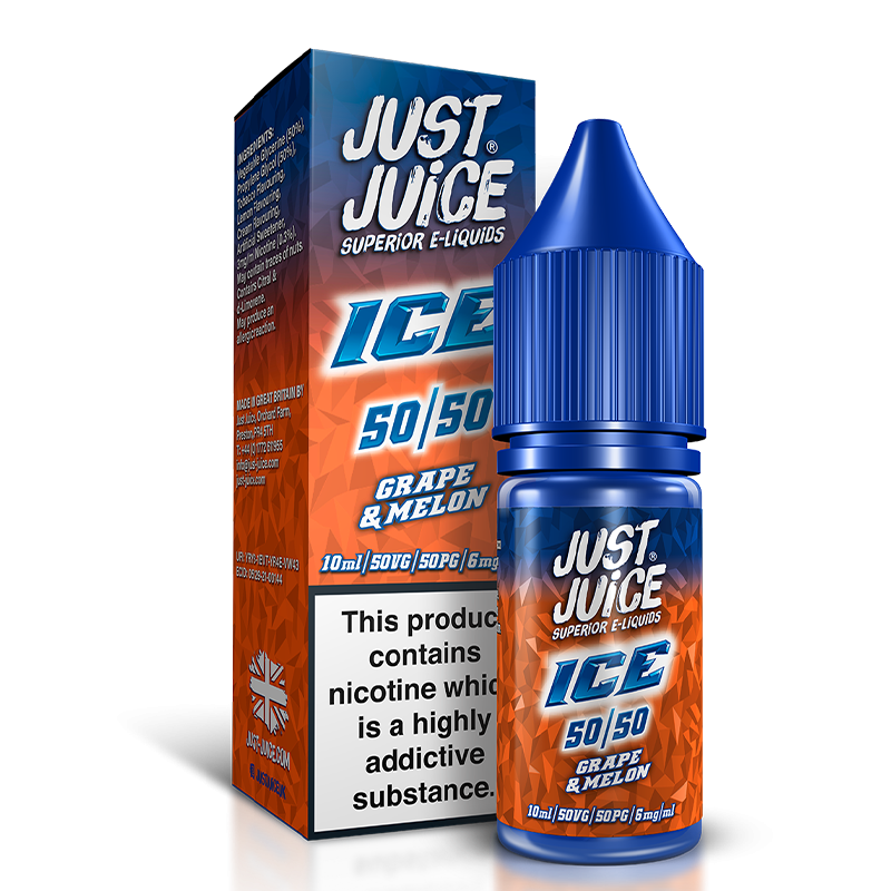 Grape and Melon 50/50 By Just Juice ICE 10ml
