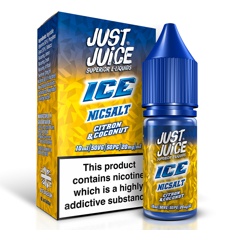 Citron and Coconut By Just Juice ICE Salts 10ml