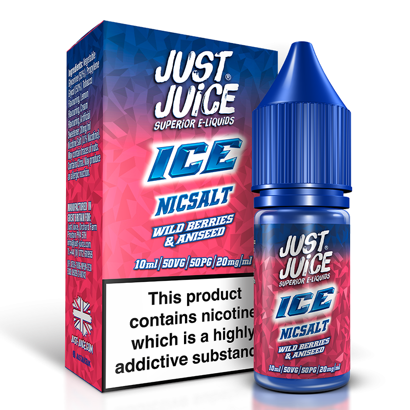 Wild Berries and Aniseed By Just Juice ICE Salts 10ml