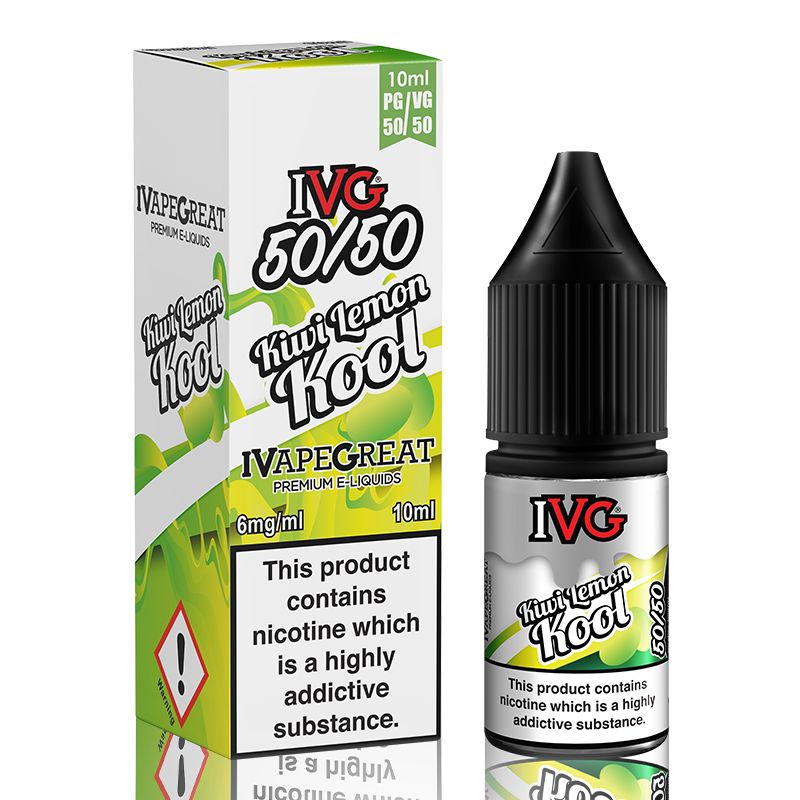 Kiwi Lemon Kool 50/50 By IVG 10ml