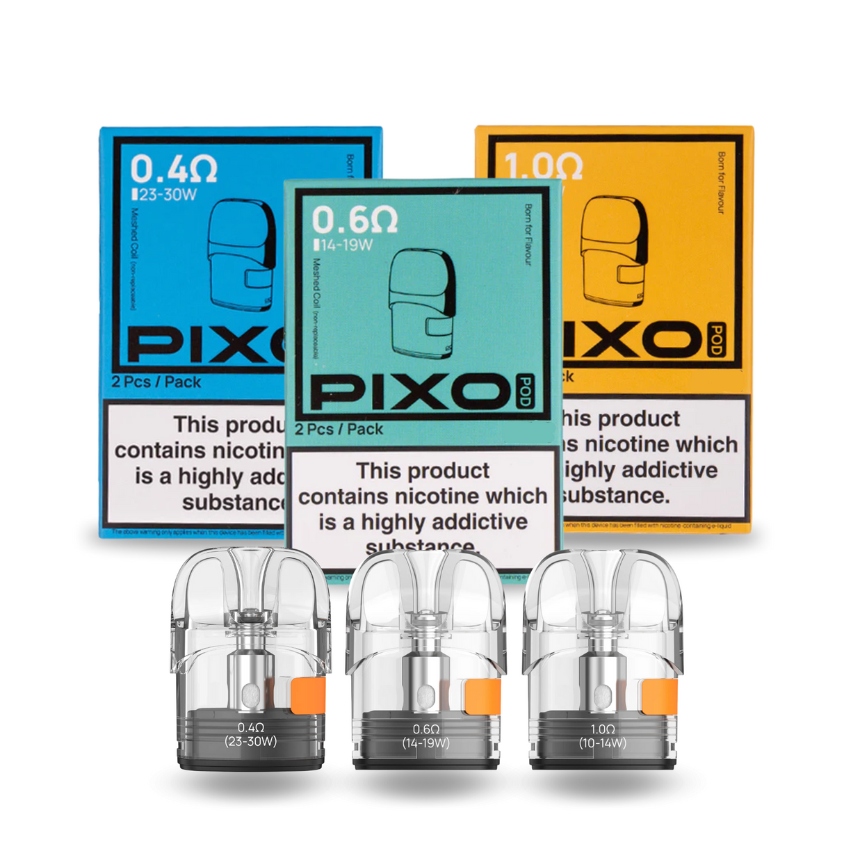 PIXO Replacement Pod Cartridges Pack of 2