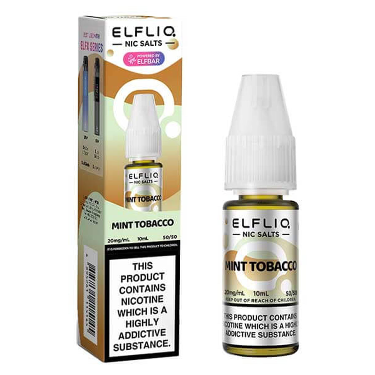 Mint Tobacco By Elfliq 10ml Salts