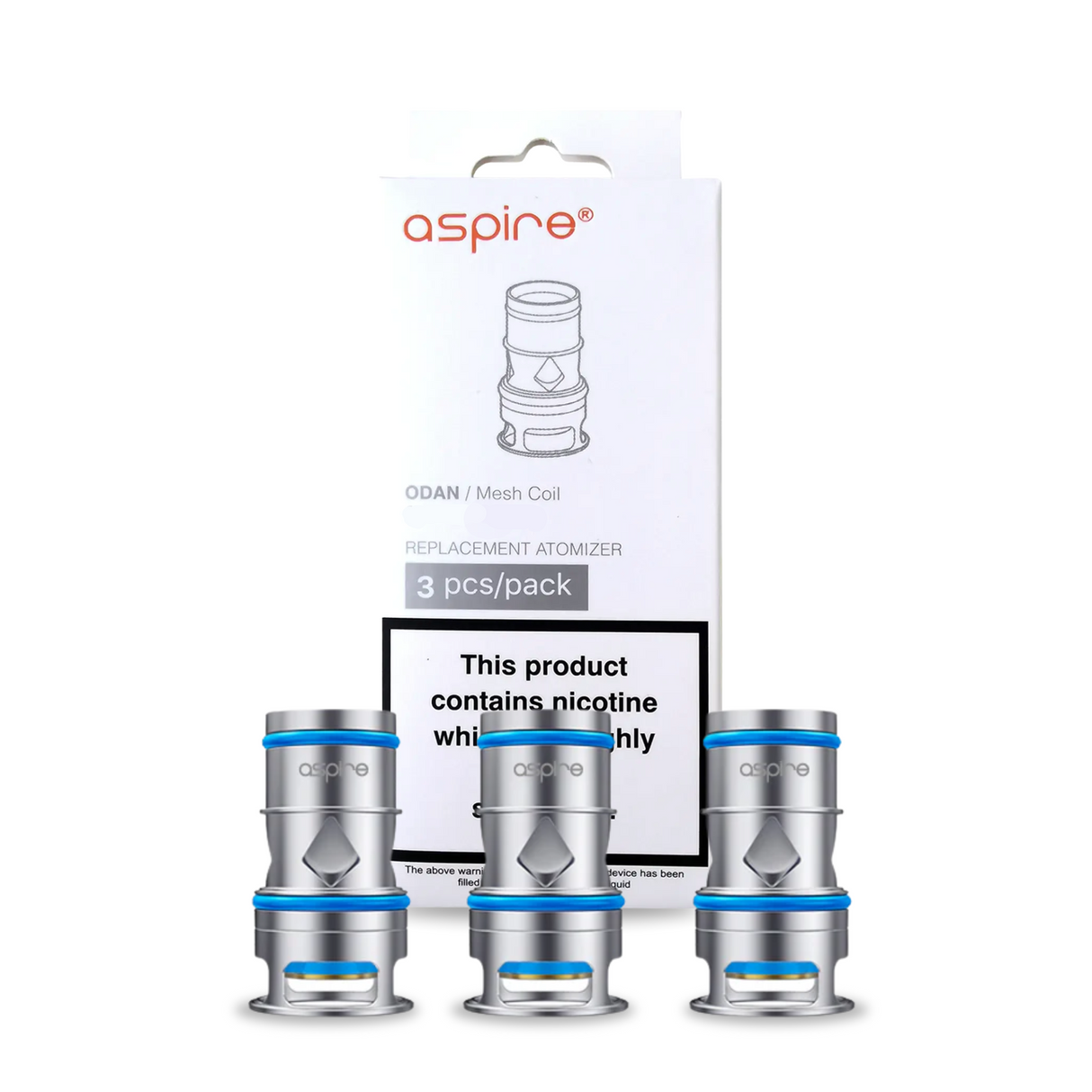 Odan Series Replacement Coils 0.2/0.3/0.18 Ohms (3Pcs)