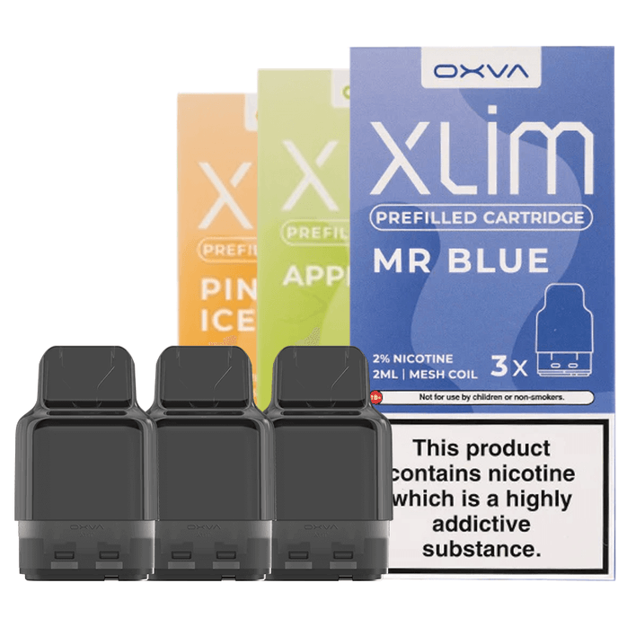 Xlim Prefilled Pods 3 Pack By Oxva