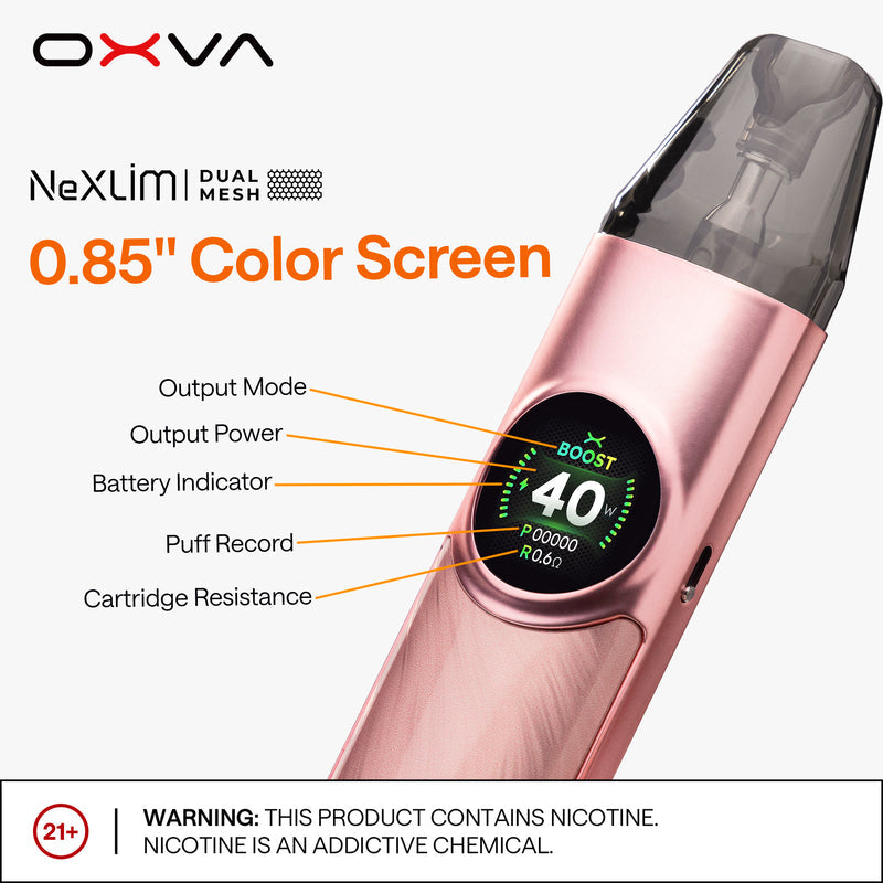 Oxva Nexlim Pod Vape Kit - FREE POSTAGE