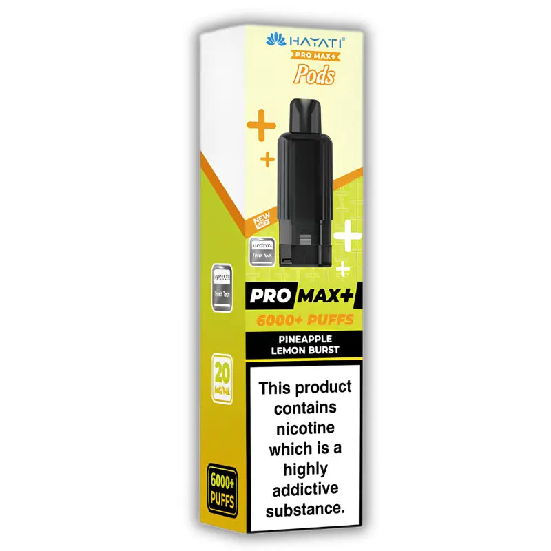 Hayati Pro Max Plus 6000 Pre-Filled Pods
