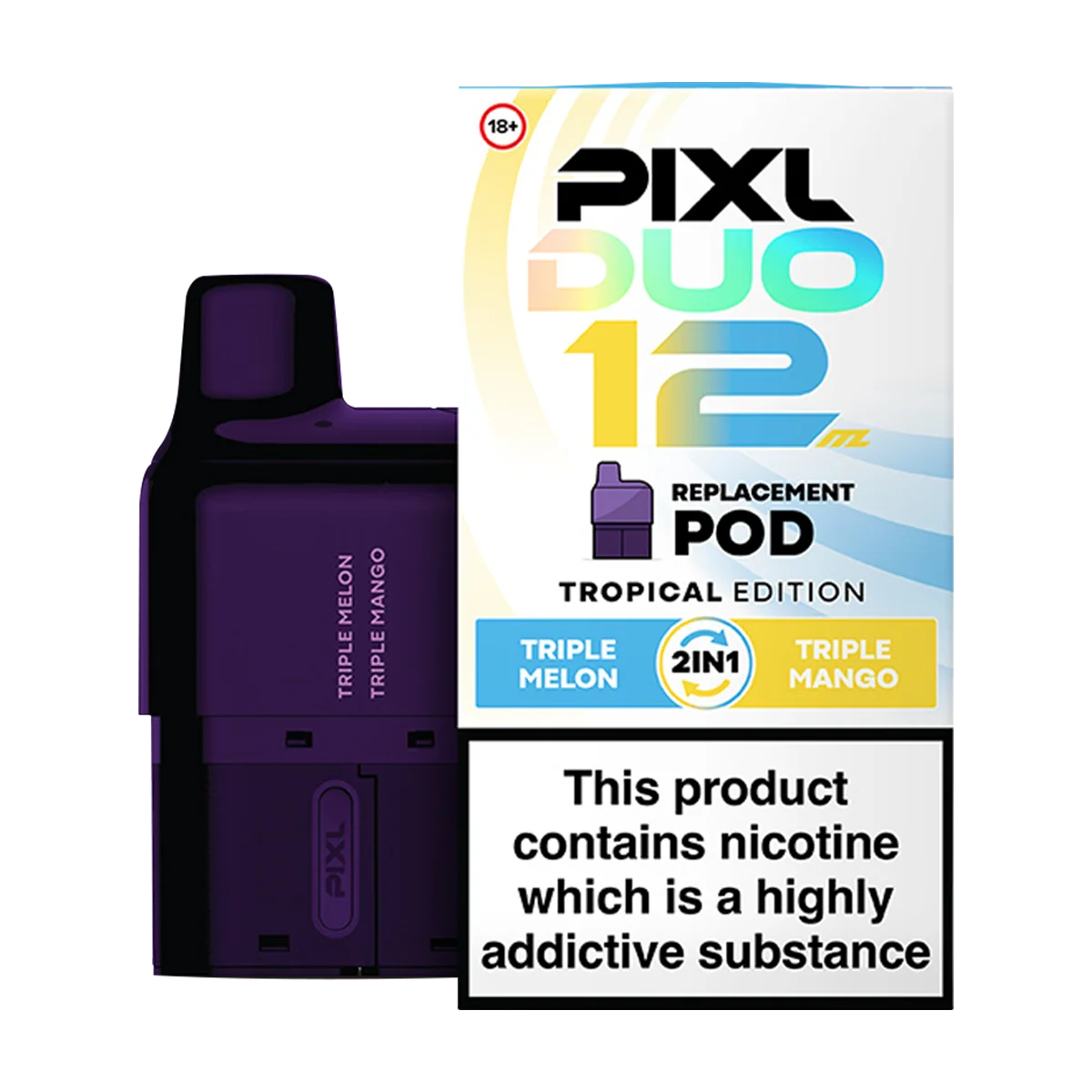 PIXL DUO 12 PREFILLED POD KIT (2 IN 1) - OFICIAL