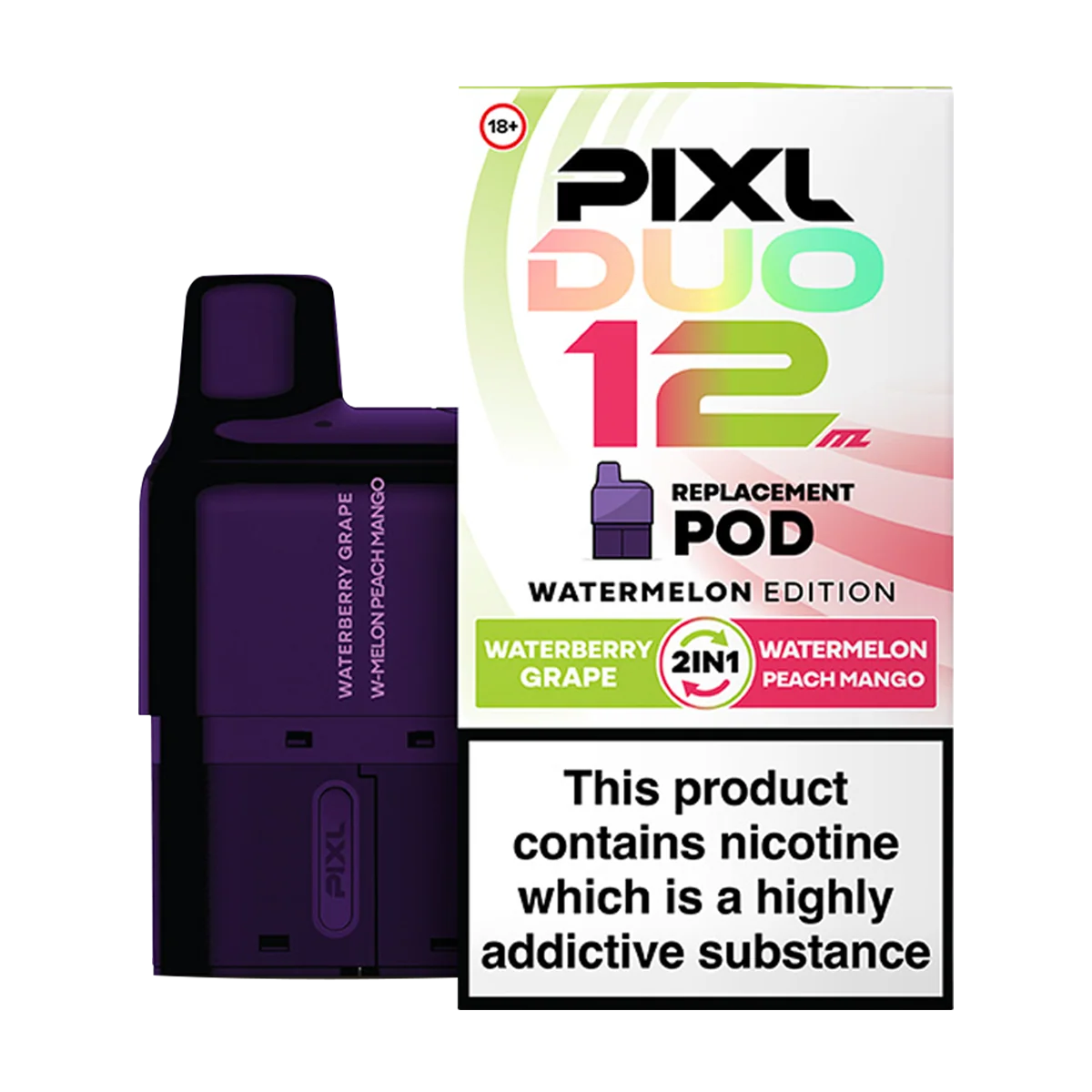 PIXL DUO 12 PREFILLED POD KIT (2 IN 1) - OFICIAL