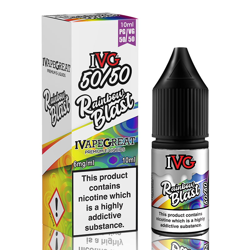 Rainbow Blast 50/50 By IVG 10ml