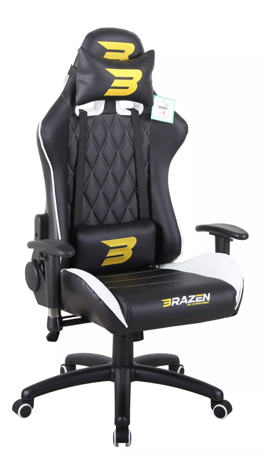 BRAZEN PHANTOM ELITE GC B/W  Gaming Chair
