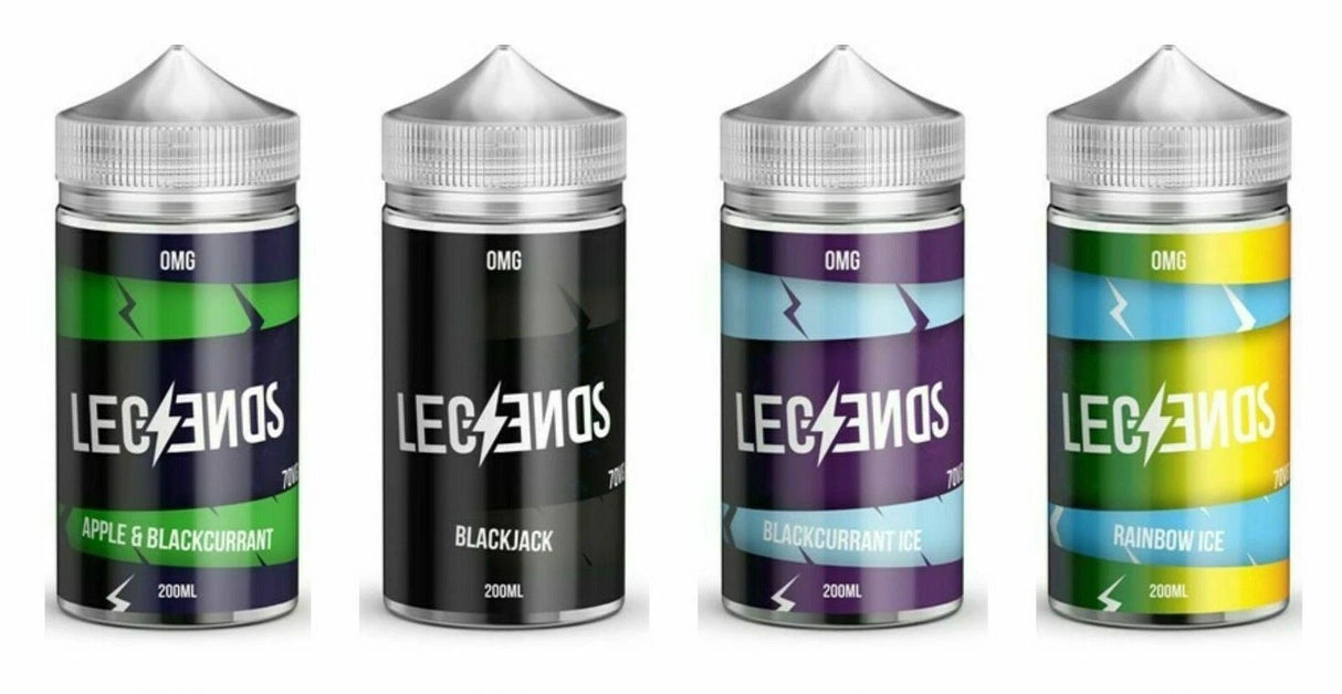 LEGENDS 200ml 70VG/30PG 0MG Shortfill