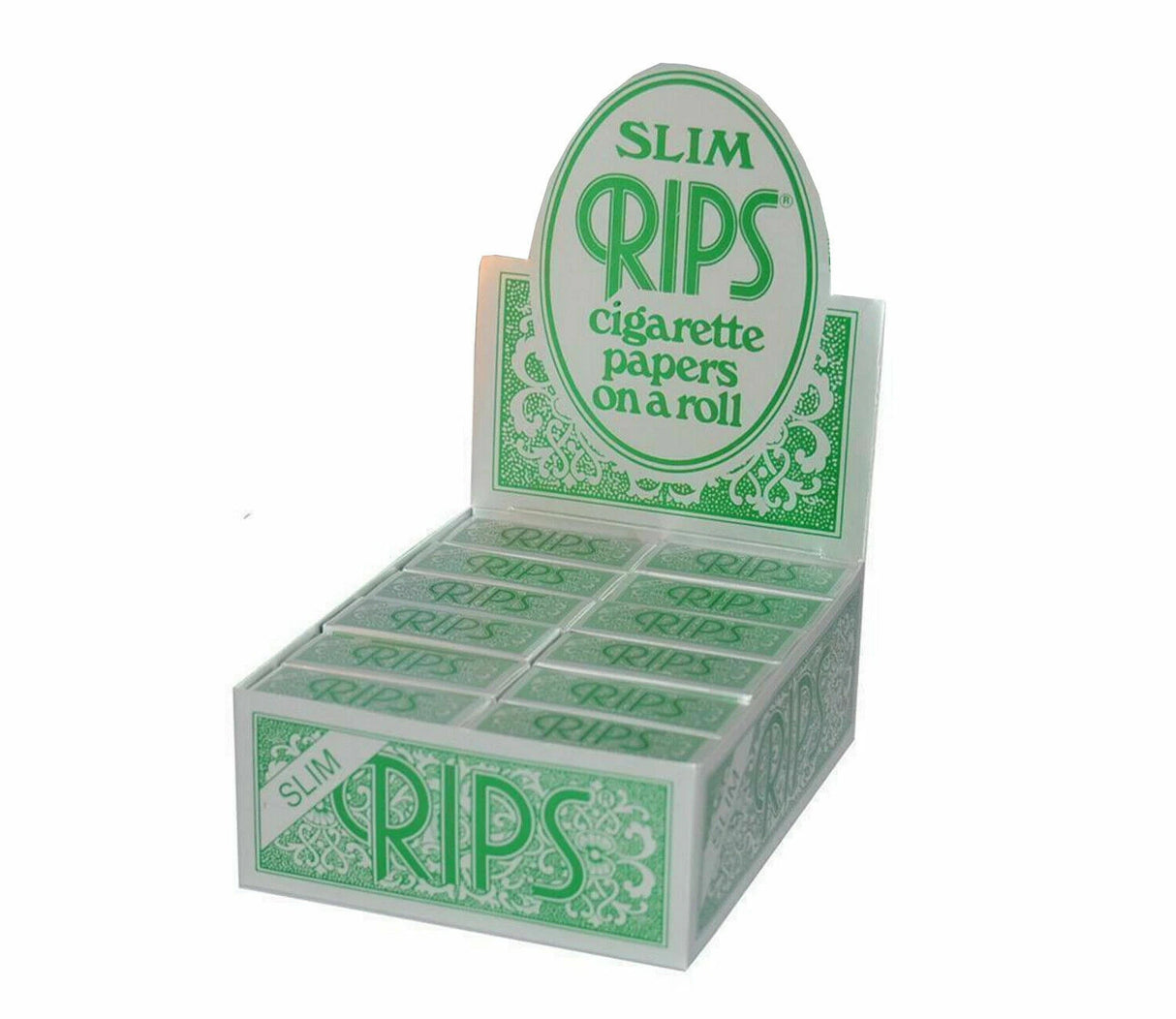 RIPS Green Slim Size Rolling Paper