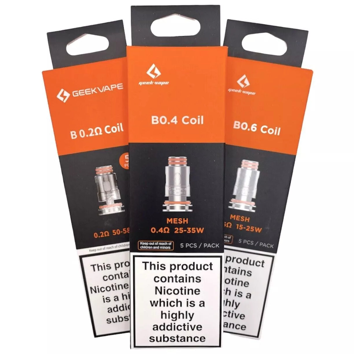 Aegis B Series Replacement Coils 5 Pack