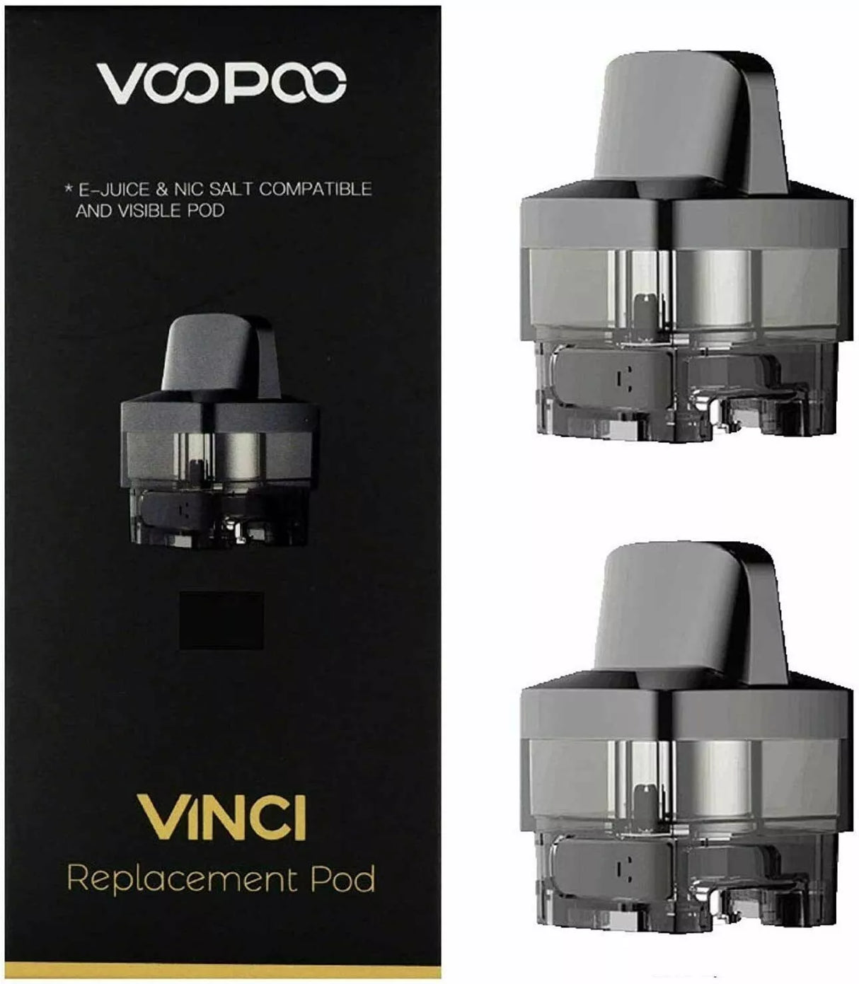 VINCI Replacement Pod Cartridges Pack of 2