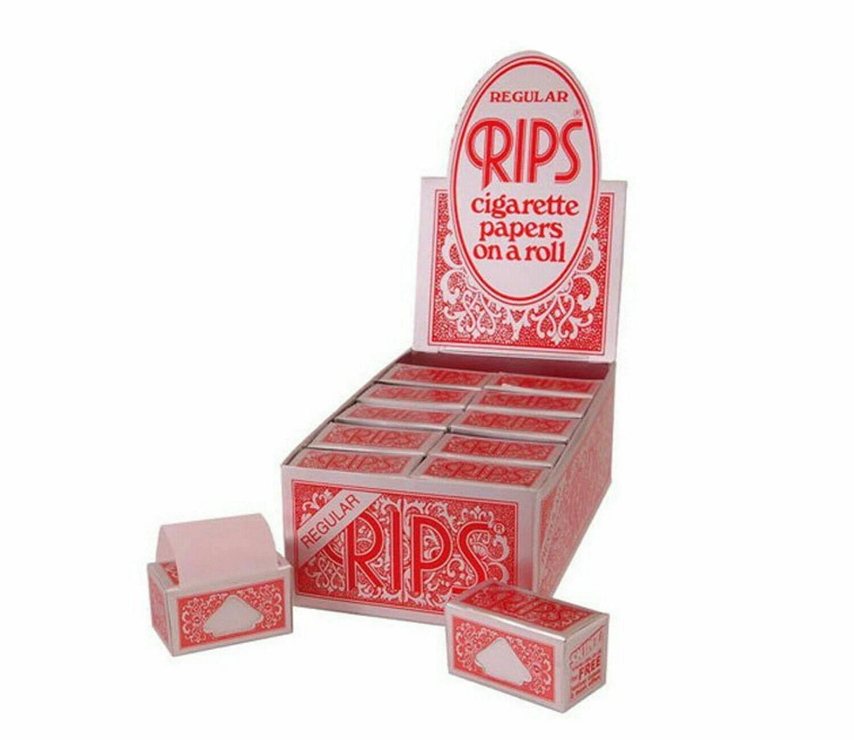 RIPS Red Regular Size Rolling Paper 37mm Wide