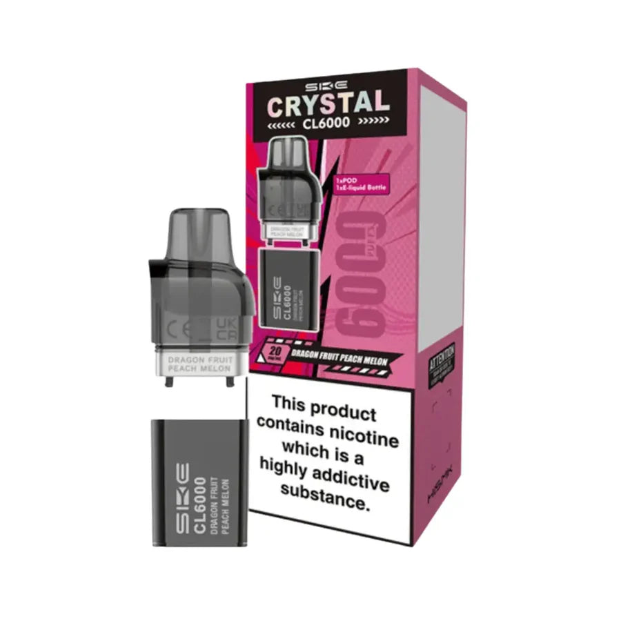 SKE Crystal CL6000 Prefilled Vape Pods