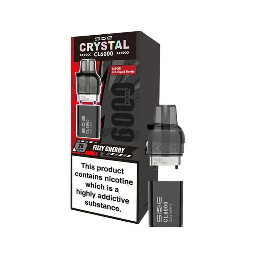 SKE Crystal CL6000 Prefilled Vape Pods