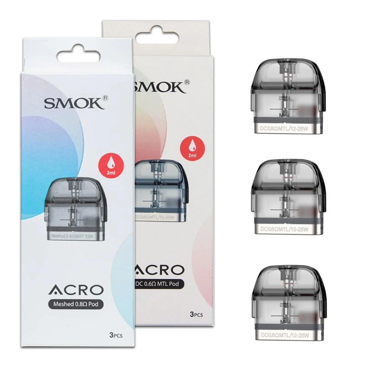 ACRO Replacement Pod Cartridges (3Pcs)