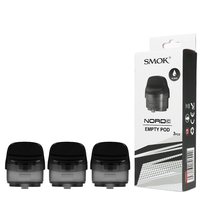 NORD C Replacement Pod Cartridges Empty 4.5ml (3Pcs)