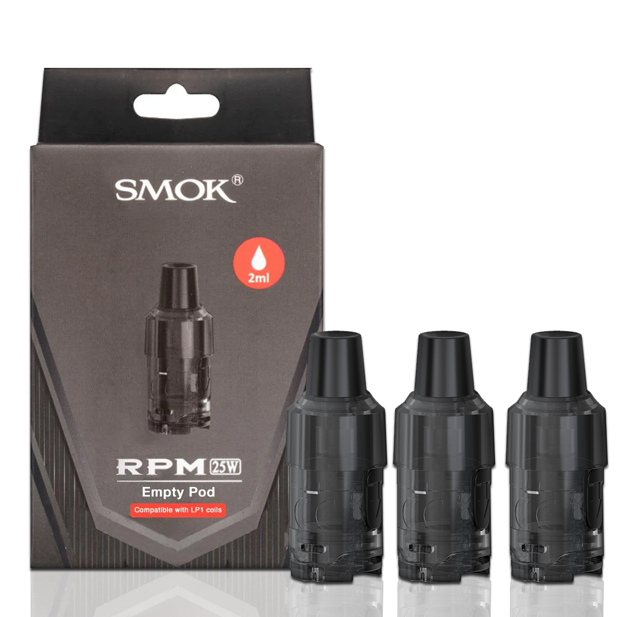 RPM 25W Pod Cartridges Empty 2ml (3Pcs)
