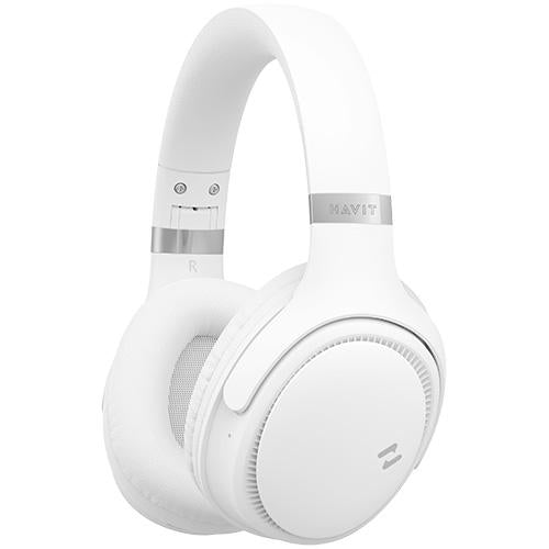 Havit H630BT PRO ANC Wireless Foldable Headphones - White