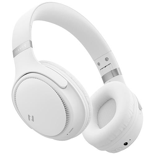 Havit H630BT PRO ANC Wireless Foldable Headphones - White