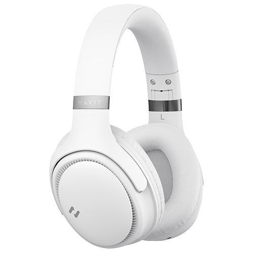 Havit H630BT PRO ANC Wireless Foldable Headphones - White
