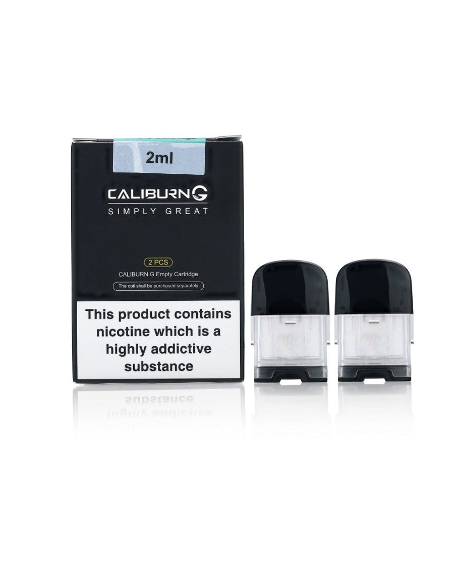 Caliburn G Replacement Empty Pod Cartridges (2 Pcs)