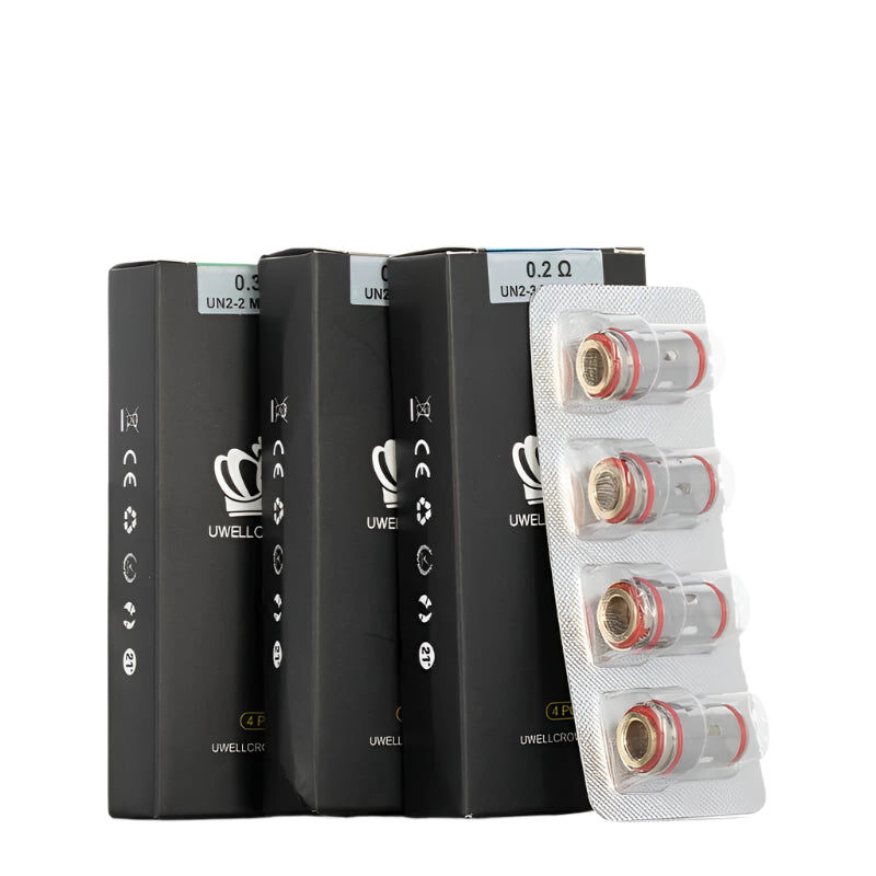 Crown 5 Replacement Coils By Uwell (4Pcs)