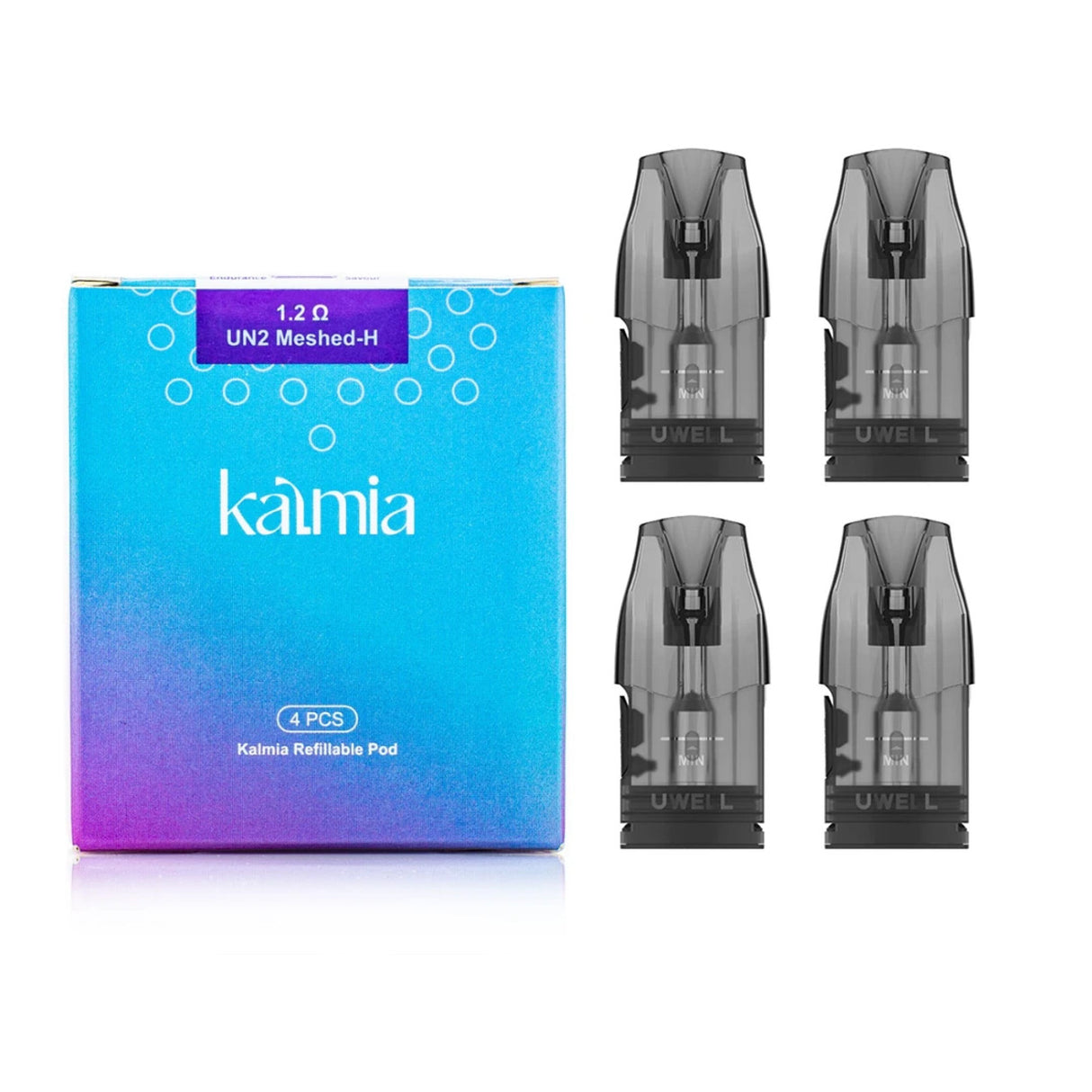 Kalmia Replacement Pod Cartridges 1.2Ohms (4Pcs)