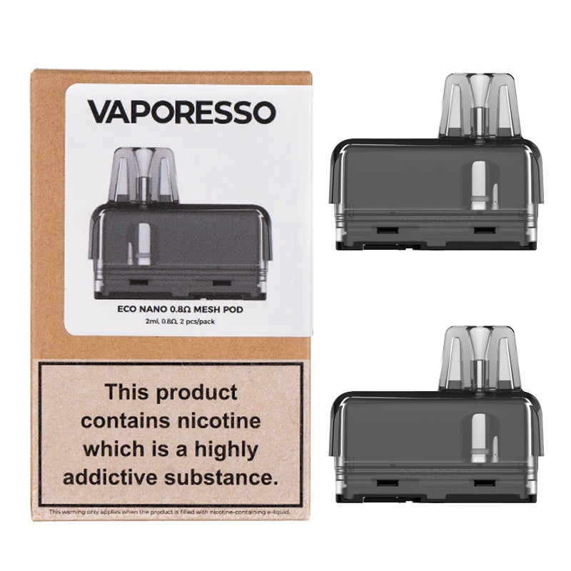Eco Nano Replacement 2ml Pods Pack By Vaporesso (2Pcs)