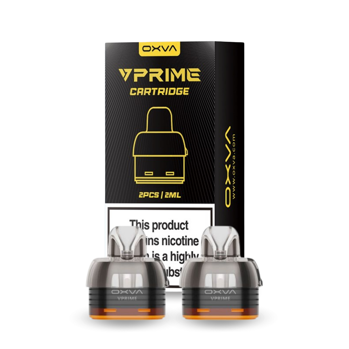 Oxva Vprime Replacement Pod Cartridges 2 Pack 2ml/5ml XL
