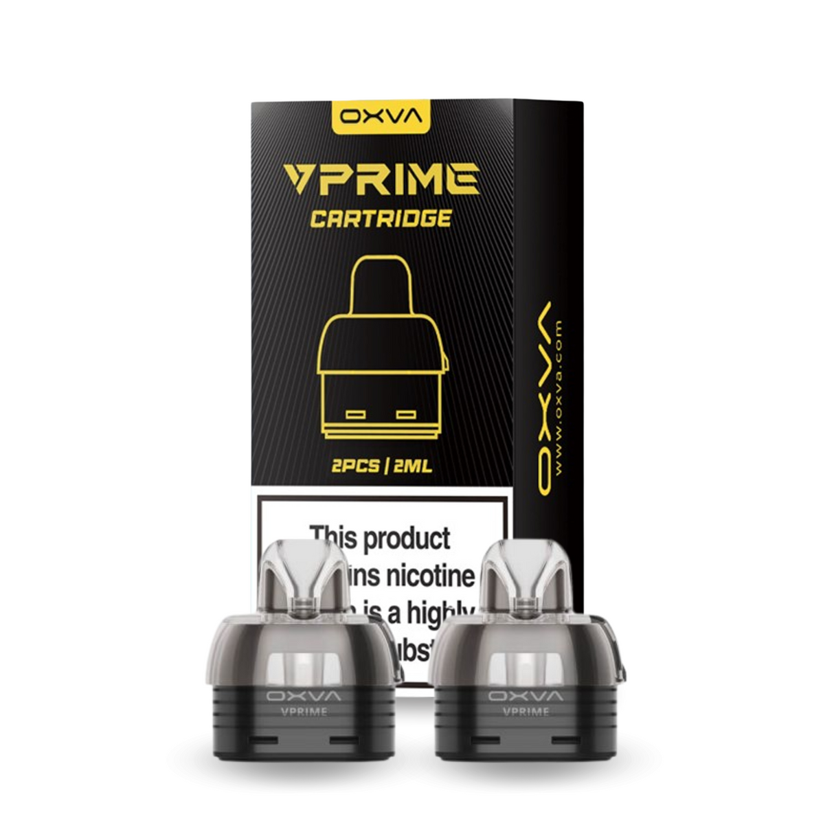 Oxva Vprime Replacement Pod Cartridges 2 Pack 2ml/5ml XL