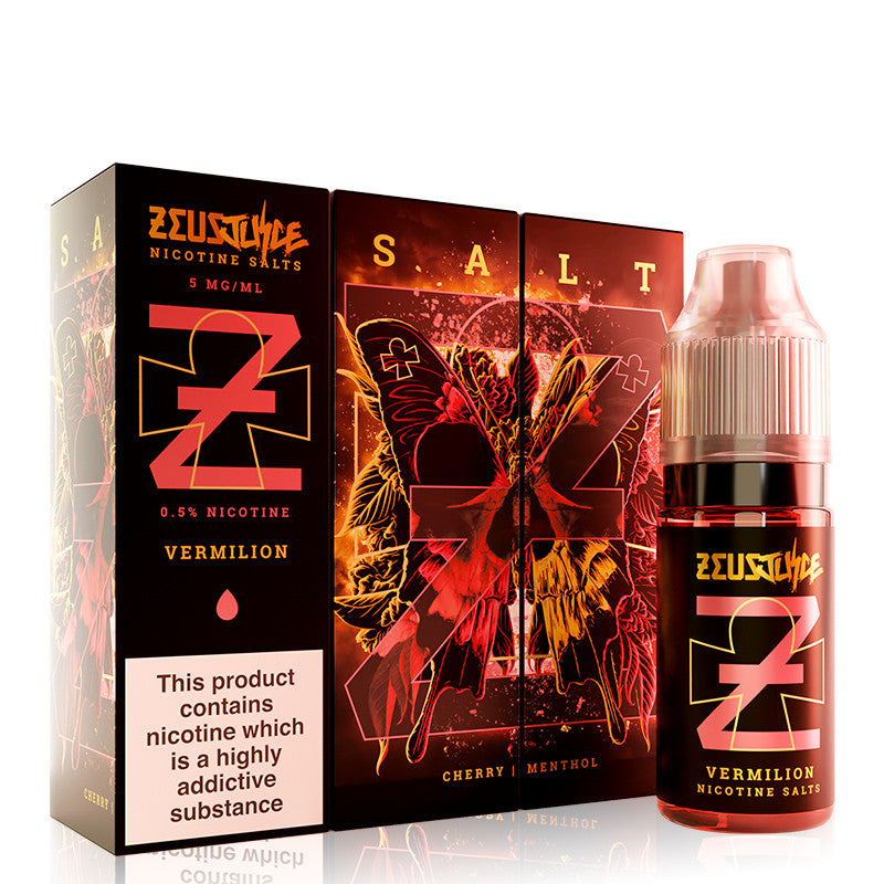 Vermilion Salt By Zeus Juice 10ml