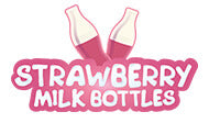 Strawberry Milk Bottles