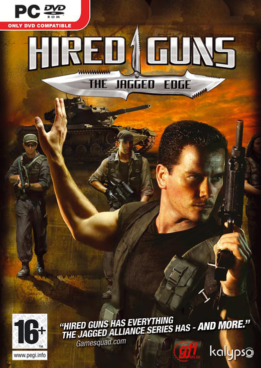 HIRED GUNS JAGGED EDGE   PC Video Game