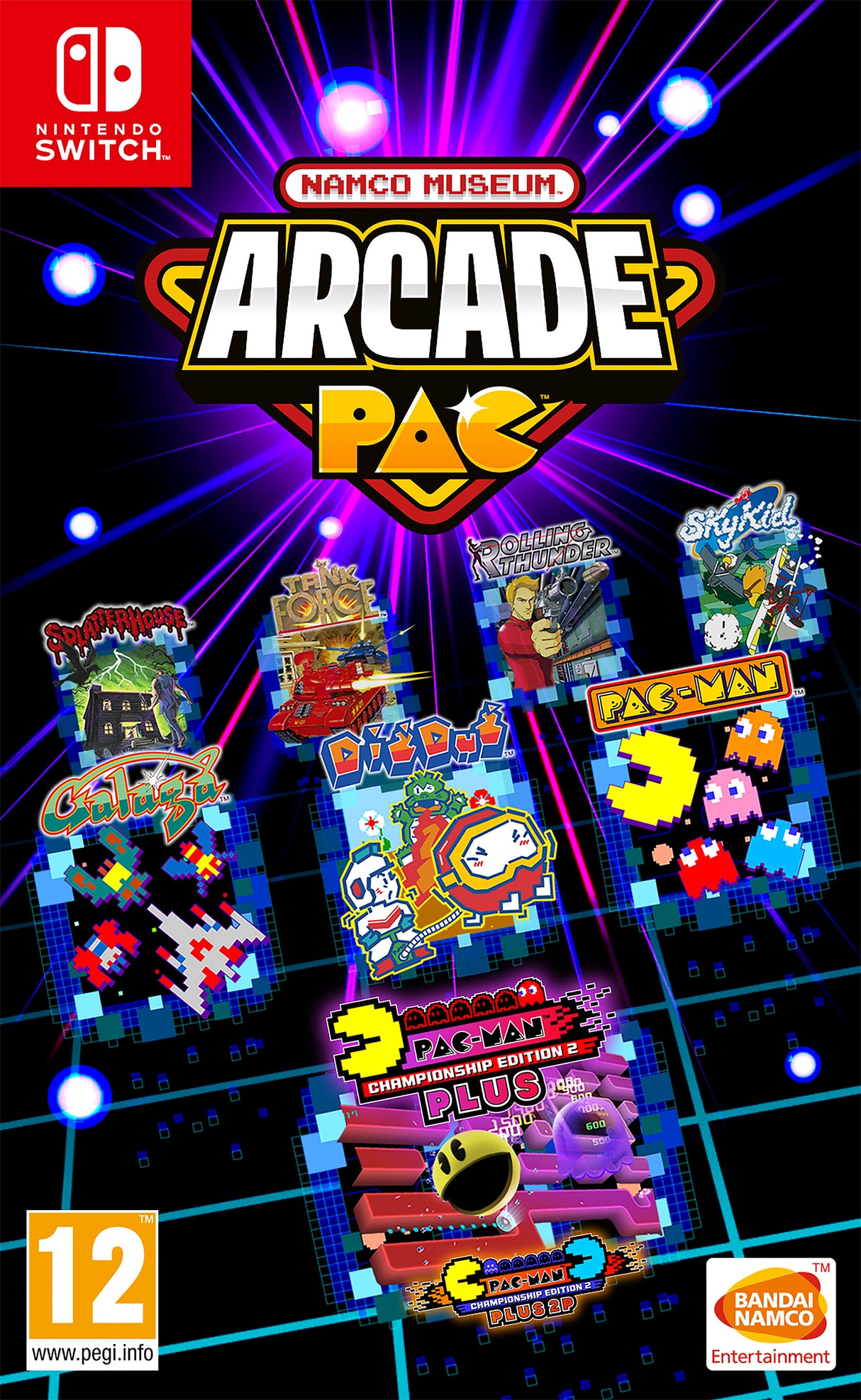 NAMCO MUSEUM ARCADE PAC   Nintendo Switch Video Game