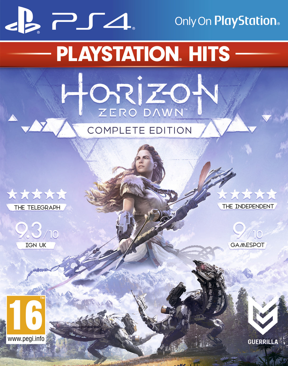 PLAYSTATION HITS HORIZON ZERO  Playstation 4 Video Game