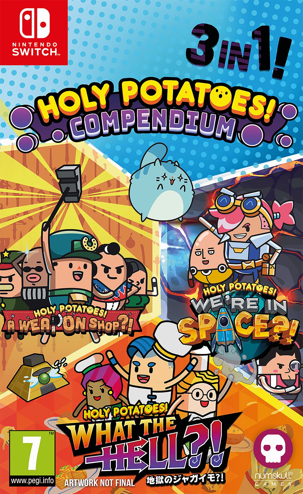 HOLY POTATOES COMPENDIUM   Nintendo Switch Video Game