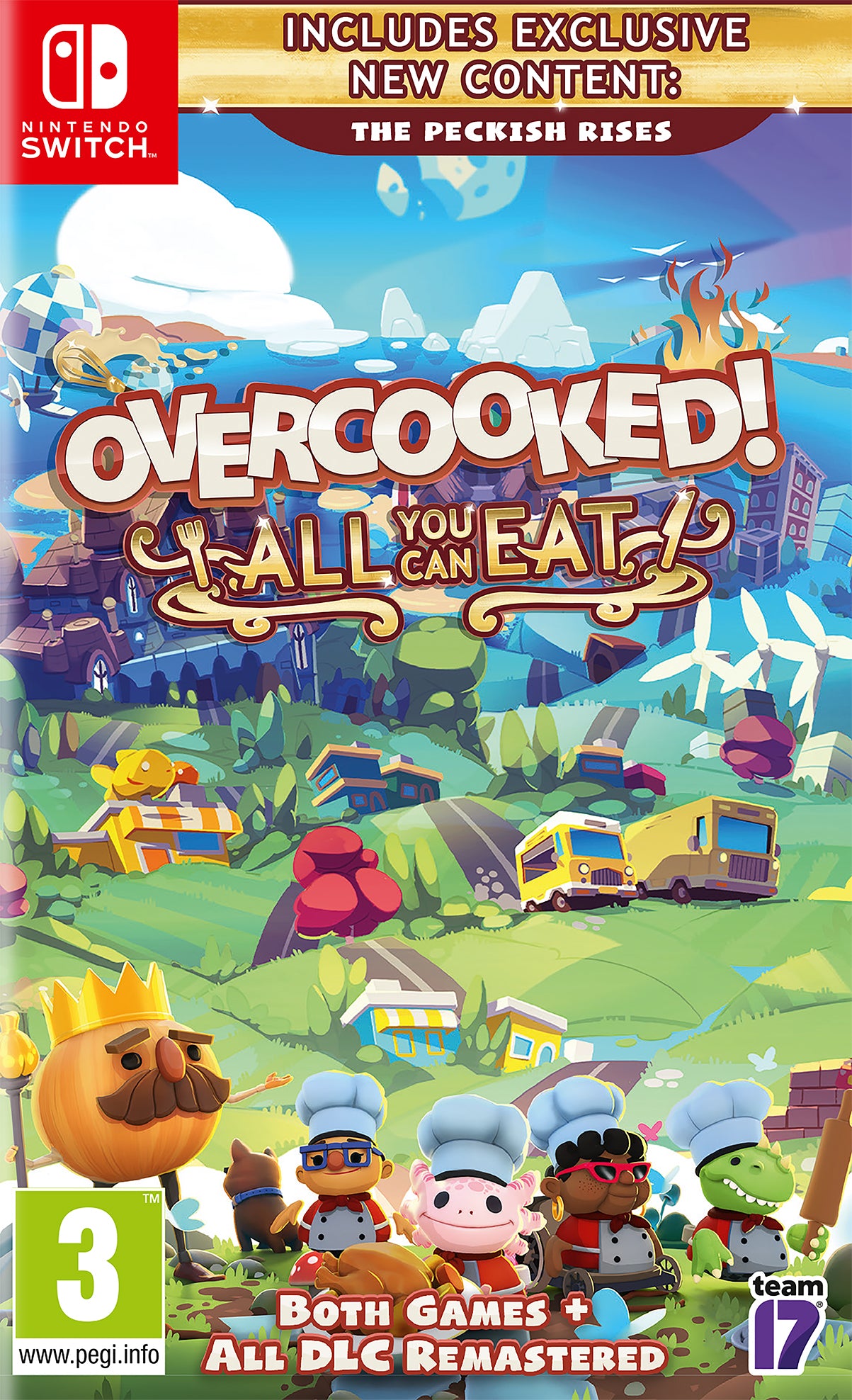 OVERCOOKED ALL YOU CAN EAT   Nintendo Switch Video Game