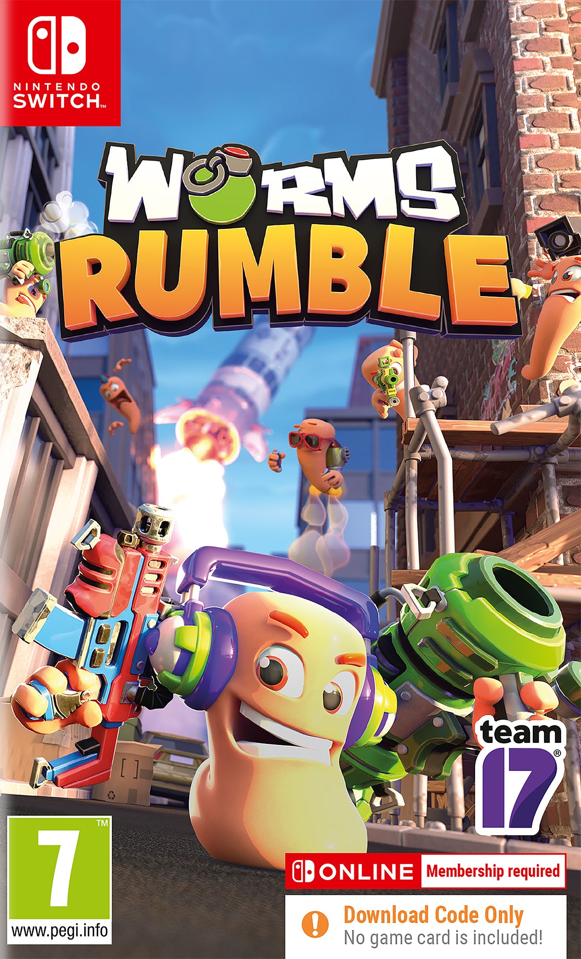 WORMS RUMBLE (CIAB)   Nintendo Switch Video Game