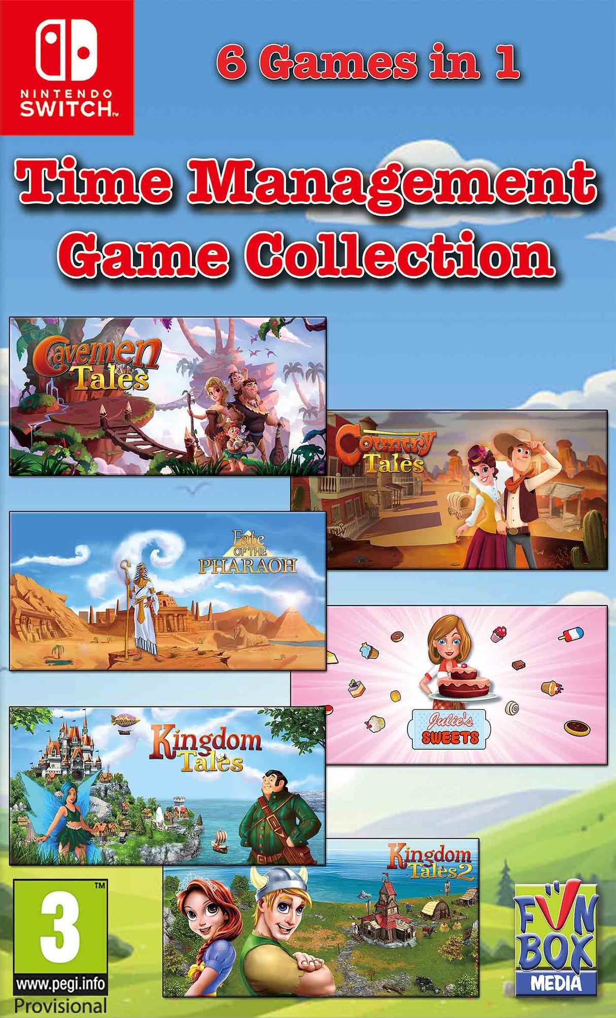 TIME MANAGEMENT GAME COLLECTIO Nintendo Switch Video Game