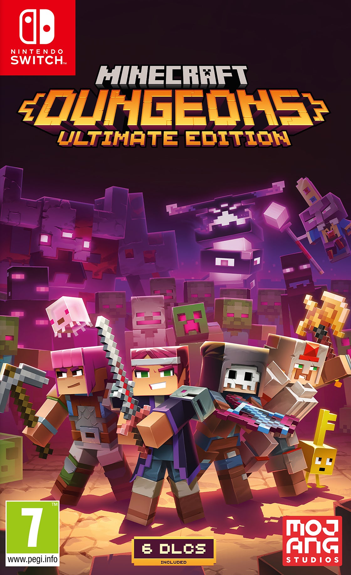 MINECRAFT DUNGEONS ULTIMATE ED Nintendo Switch Video Game