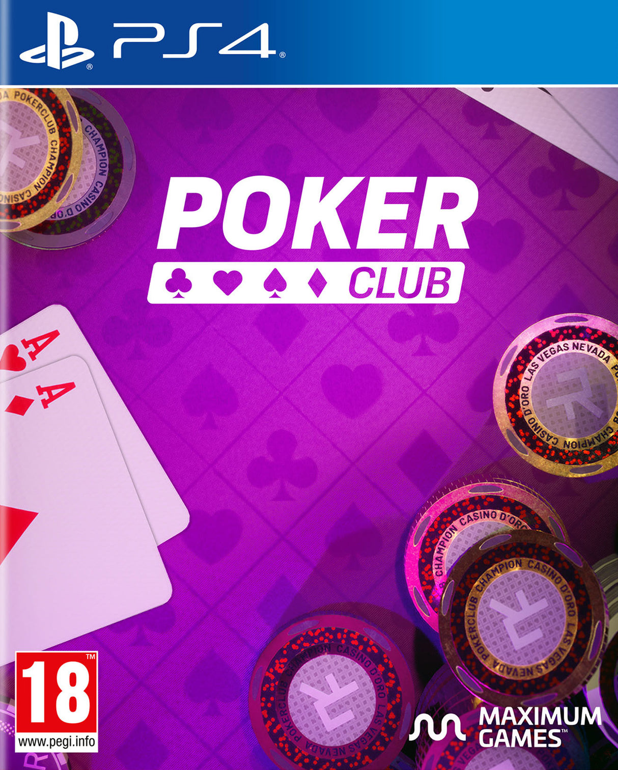 POKER CLUB   Playstation 4 Video Game