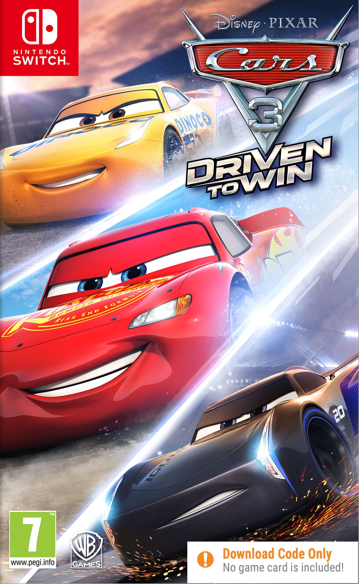 CARS 3 DRIVEN TO WIN CIB   Nintendo Switch Video Game