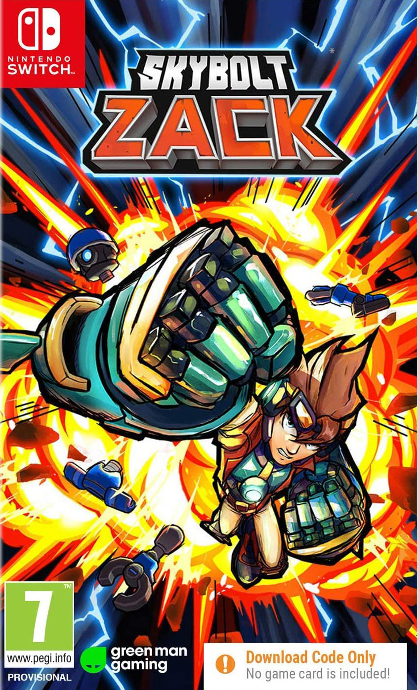 SKYBOLT ZACK   Nintendo Switch Video Game