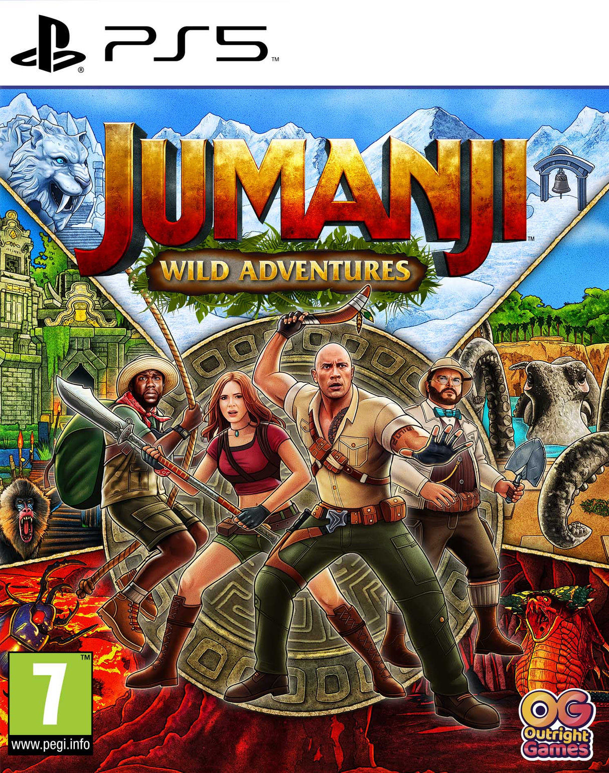 JUMANJI WILD ADVENTURES   Playstation 5 Video Game