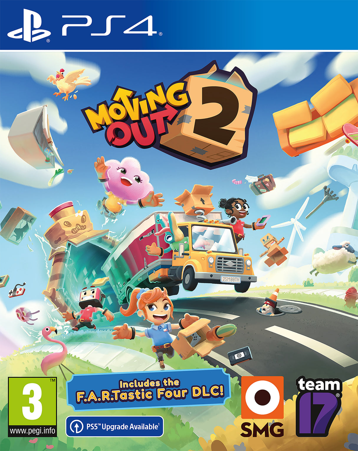MOVING OUT 2   Playstation 4 Video Game